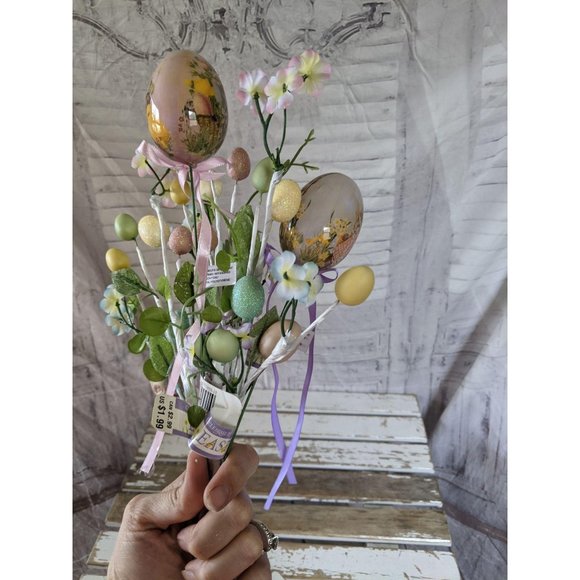 Easter egg bouquet set new never used Easter - Picture 4 of 7